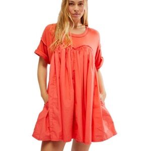 Free People Catalina Babydoll Mini Dress